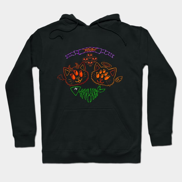 Spooky Kitties *Halloweenie* Hoodie by EwwGerms